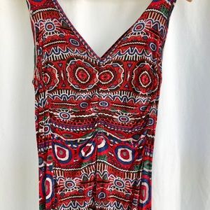 Jean Paul Gaultier Soleil Printed Midi Dress